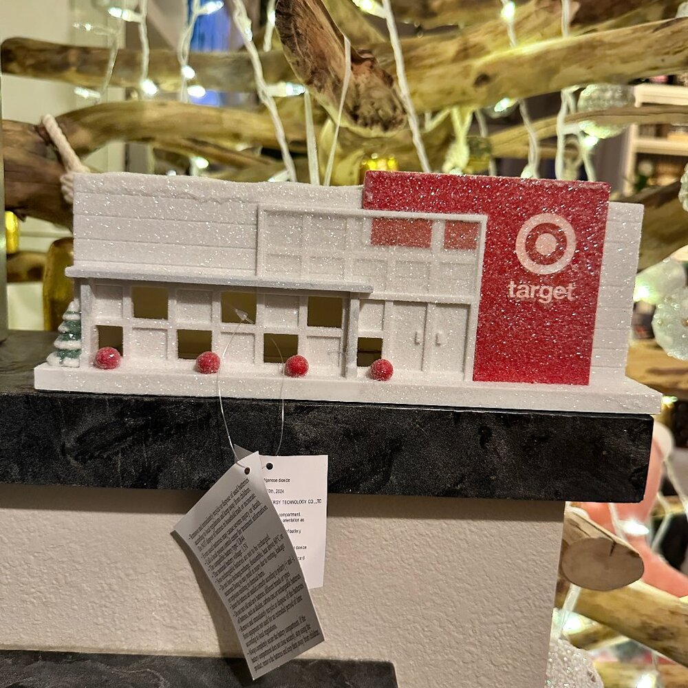 Target Bullseye Playground Christmas 2024 Light Up LED Village Target Store